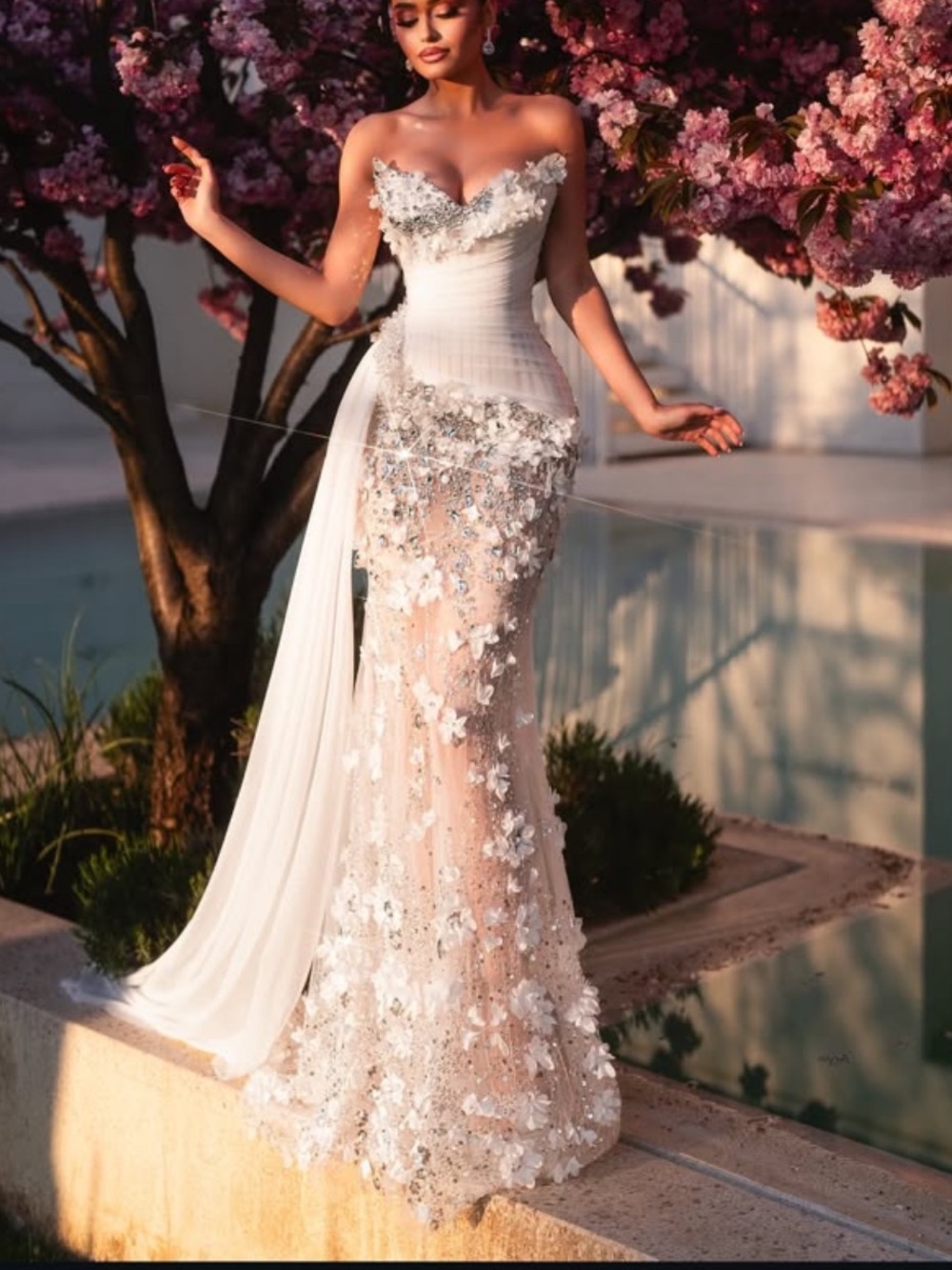BLINI SOLARA EVENING GOWN